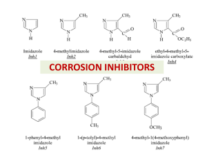 corrosion inhibitors - chemia.odlew.agh.edu.pl