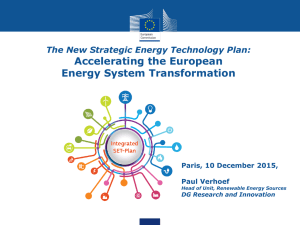 Accelerating the European Energy System Transformation