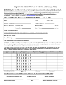 Prior Approval forms