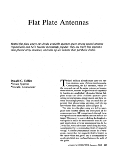 Flat Plane Antennas