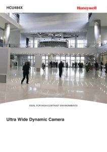 Ultra Wide Dynamic Camera