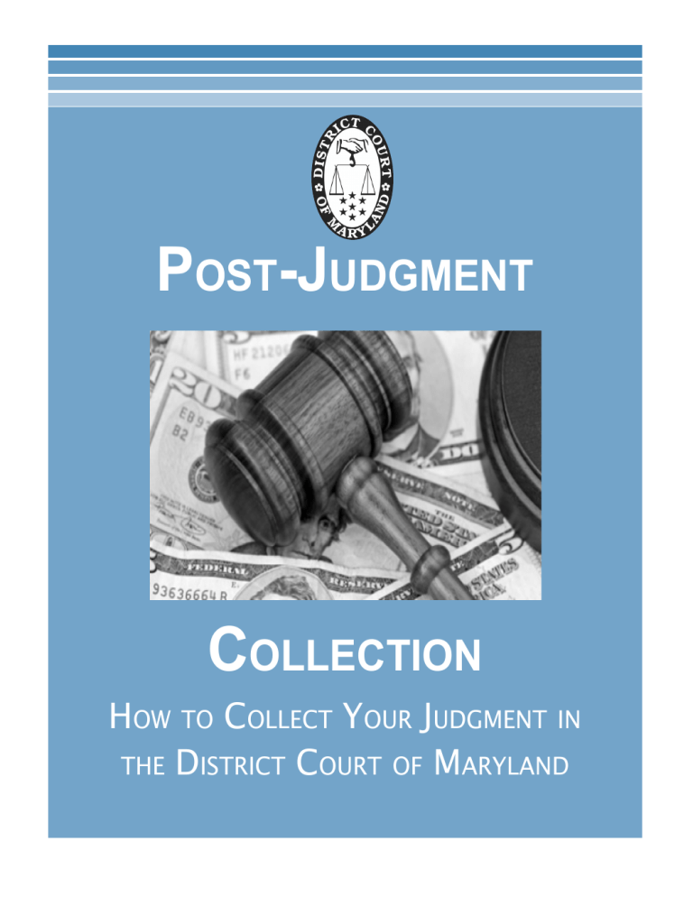 postjudgment collection