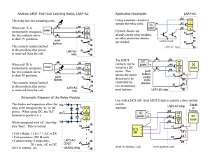 Azatrax LARY-AC Relay: Wiring & Applications