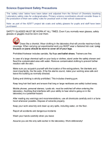 Science Experiment Safety: Lab Precautions & Guidelines
