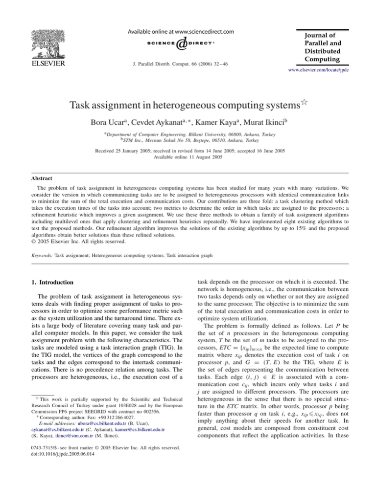 task assignment heterogeneous