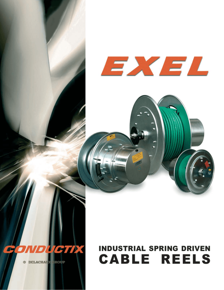 Industrial Spring Cable Reels Conductix Catalog