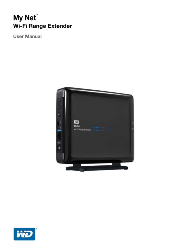 My Net WiFi Range Extender User Manual