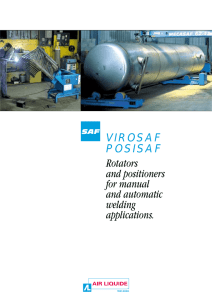 Rotators and positioners for manual and automatic welding
