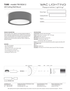 TUBE - model: FM-W2612