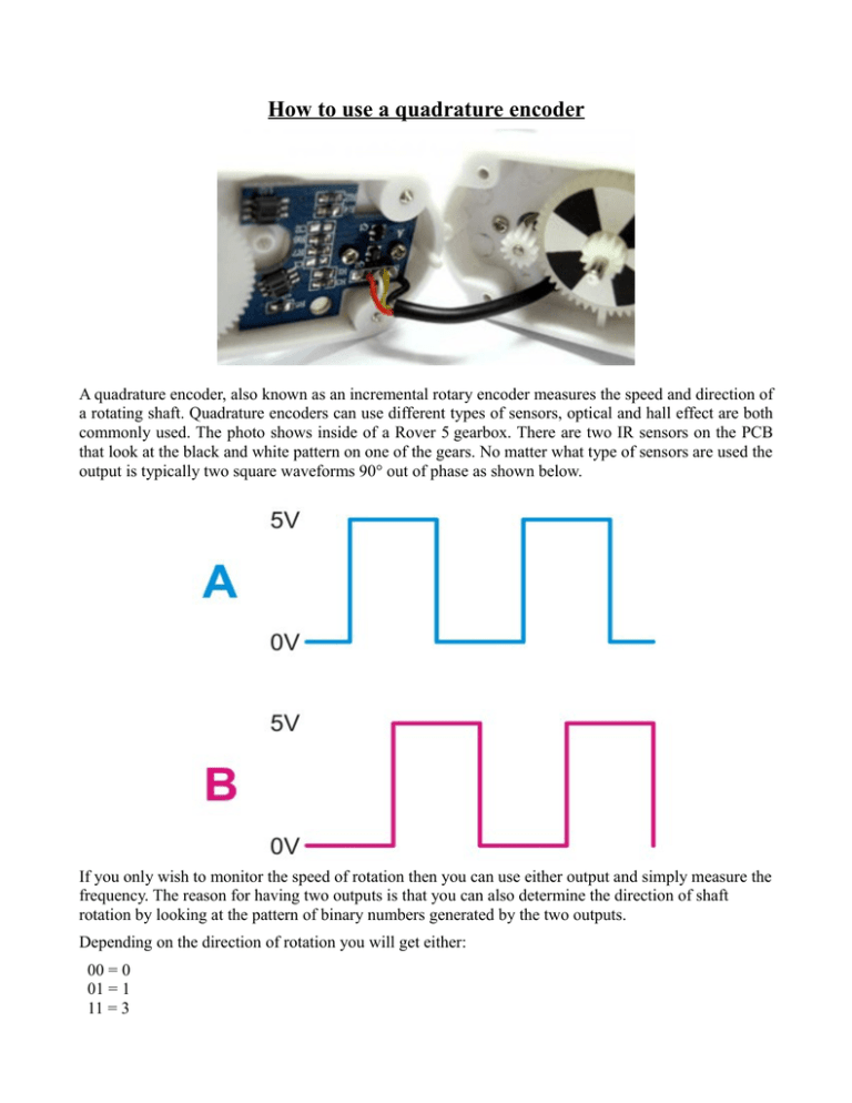 Quadrature Encoder Tutorial: Speed & Direction with Arduino