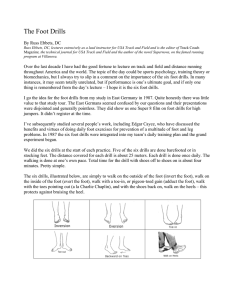 Foot Drills for Injury Prevention and Performance Enhancement
