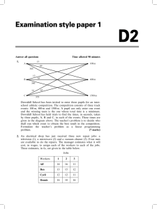 Examination style paper 1 - Pearson Schools and FE Colleges