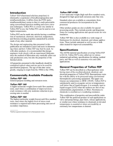 Teflon FEP 4100 Data Sheet: Properties & Applications