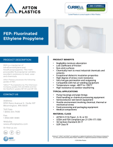 FEP: Fluorinated Ethylene Propylene