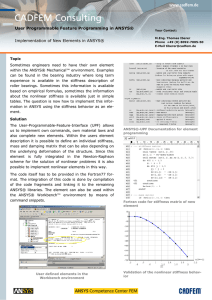 ANSYS CFX Introduction