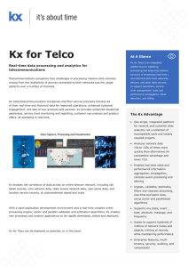 Kx for Telco