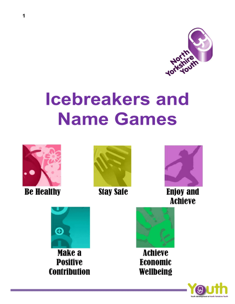 Icebreakers And Name Games