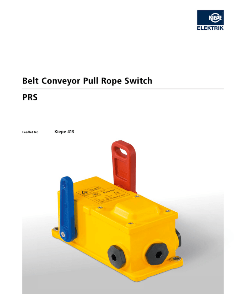 Kiepe PRS Pull Rope Switch: Safety & Installation Guide