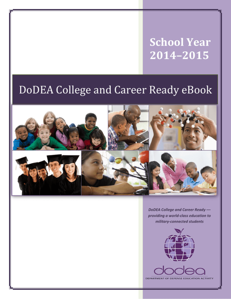 DoDEA College And Career Ready EBook