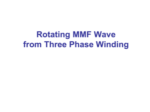 06 Rotating MMF and Double Layer Lap Winding Scheme