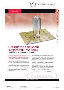 Collimator and Beam Alignment Test Tools