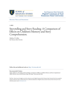 Storytelling vs. Reading: Impact on Children's Memory & Comprehension