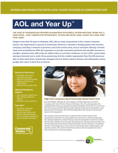 AOL and Year Up™