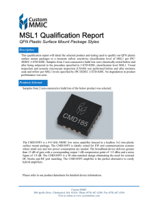 JEDEC Standard: Preconditioning Surface Mount Devices