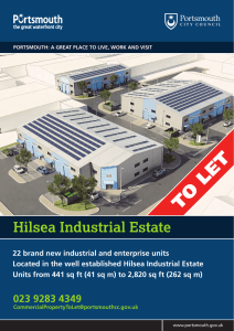 Hilsea industrial units brochure