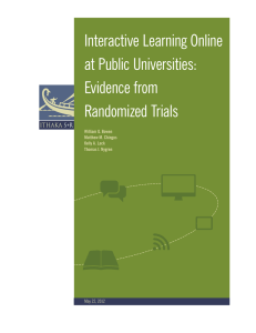 Interactive Learning Online at Public Universities
