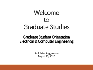 MS Degree Program - Michigan Technological University
