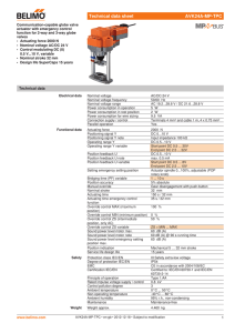 Technical data sheet AVK24A-MP-TPC