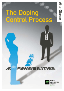 The Doping Control Process