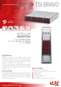 CE+T Bravo Modular Inverter