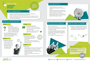 Lesson Study: A Practical Guide for Teacher Development