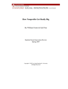 How Nonprofits Get Really Big