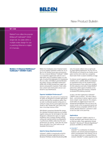 New Product Bulletin