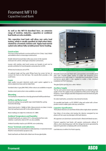 View Froment horizontal discharge resistive load banks features and