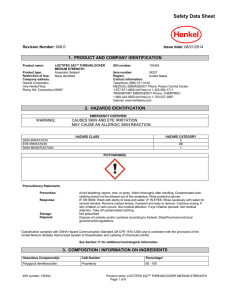 Safety Data Sheet - Techni-Tool