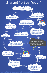 I Want to Say Gay Flowchart - It`s Pronounced Metrosexual