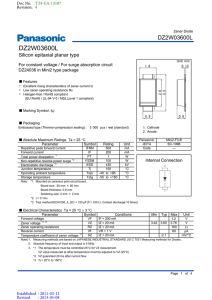 DZ2W03600L - Panasonic Corporation