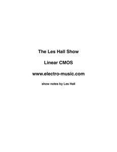 TLHS Linear CMOS - Electro