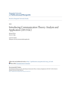 Introducing Communication Theory - e