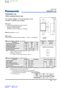 DZ2S091×0L - Panasonic Semiconductor