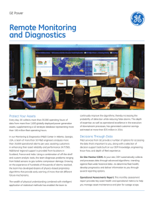 Remote Monitoring and Diagnostics