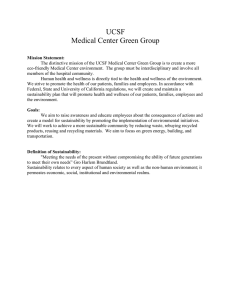 UCSF Medical Center Green Group