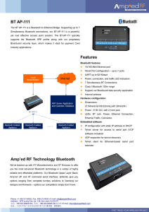 BT AP-111 - Amp`ed RF Wireless Technology