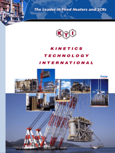 The Leader in Fired Heaters and SCRs