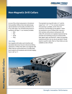 Non-Magnetic Drill Collars - Drilling Tools International