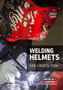 Welding helmets - Lincoln Electric